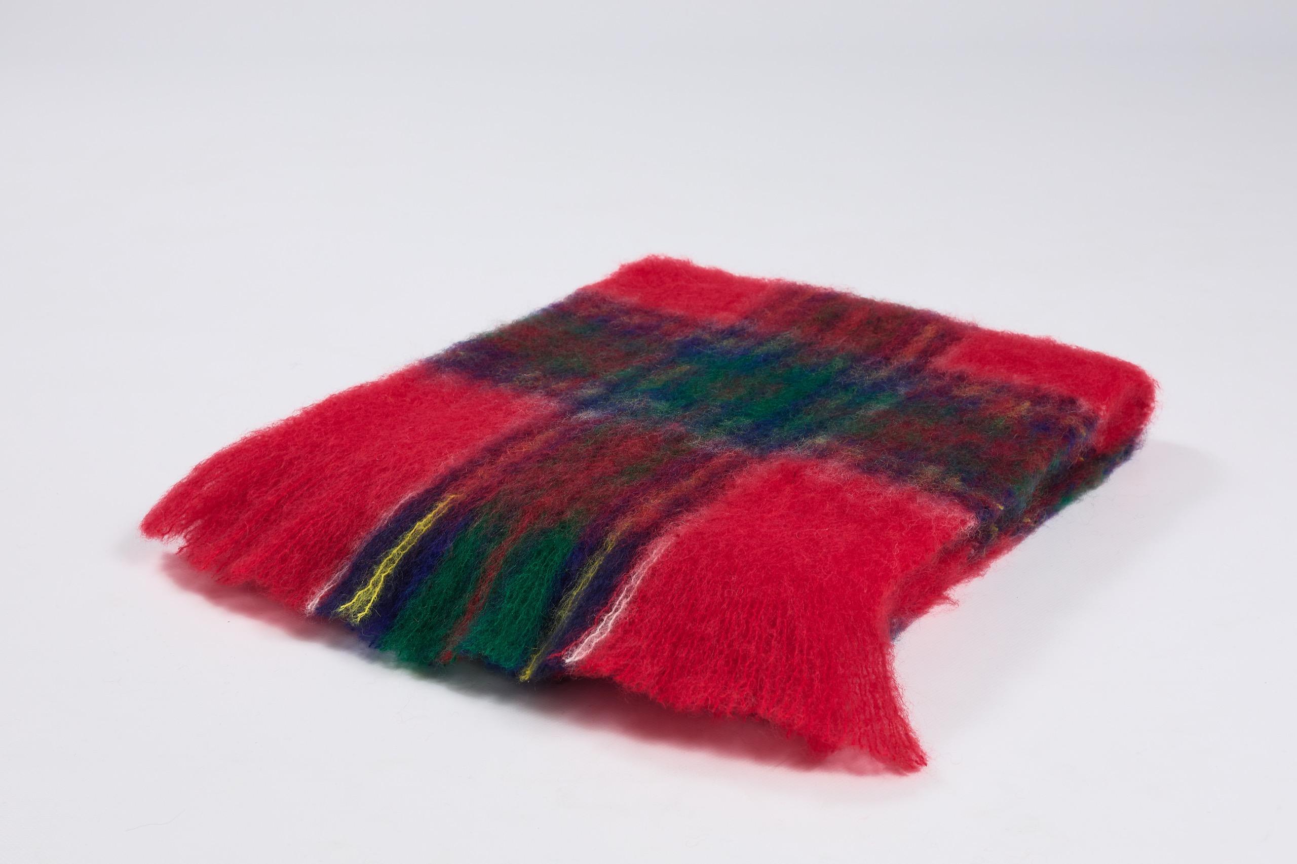 Ref 191 Scarfs Mohair Tartan Mantas Ezcaray